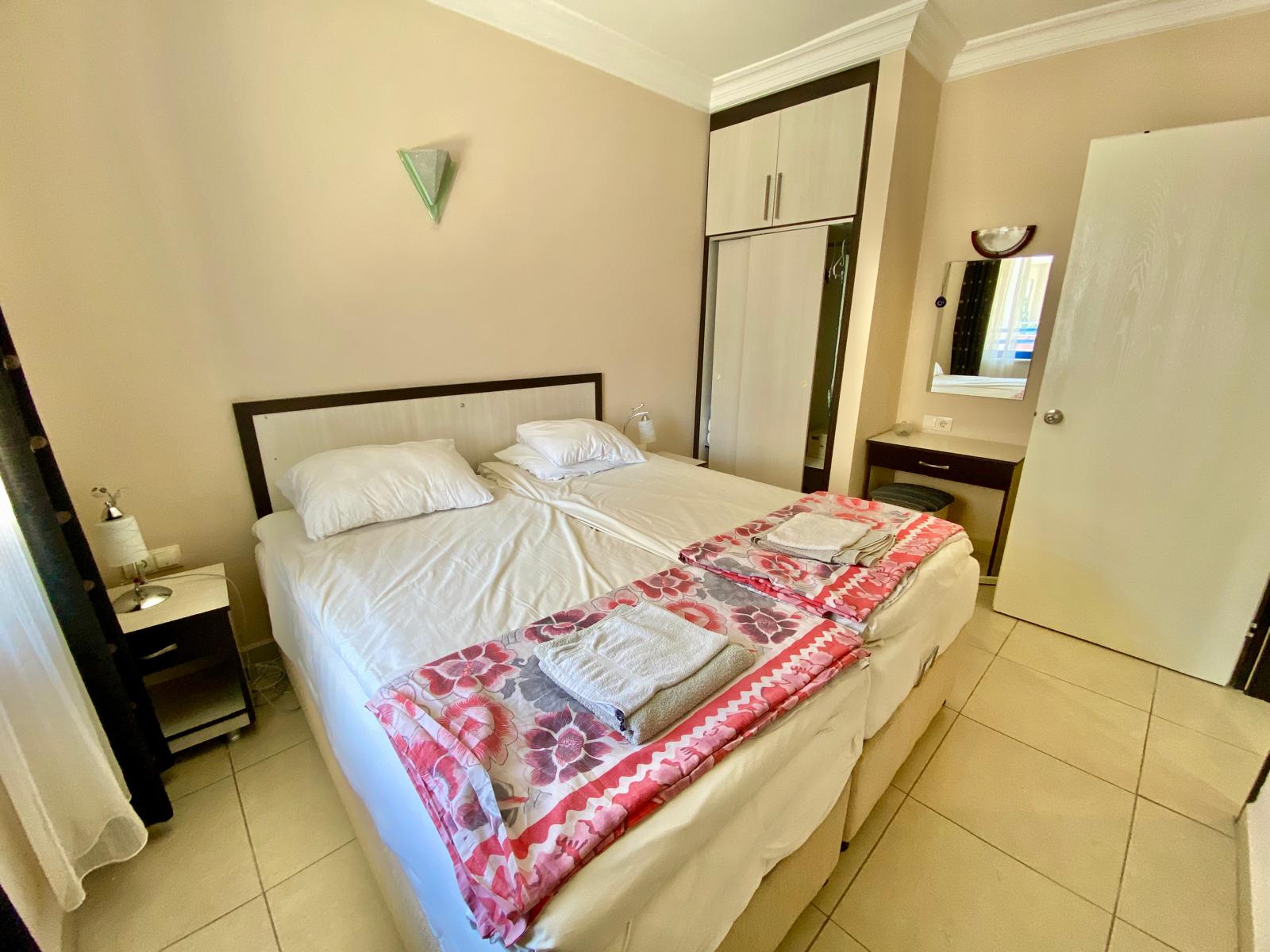 Квартира 1+1 рядом с пляжем Клеопатра в Алании. - Фото 16