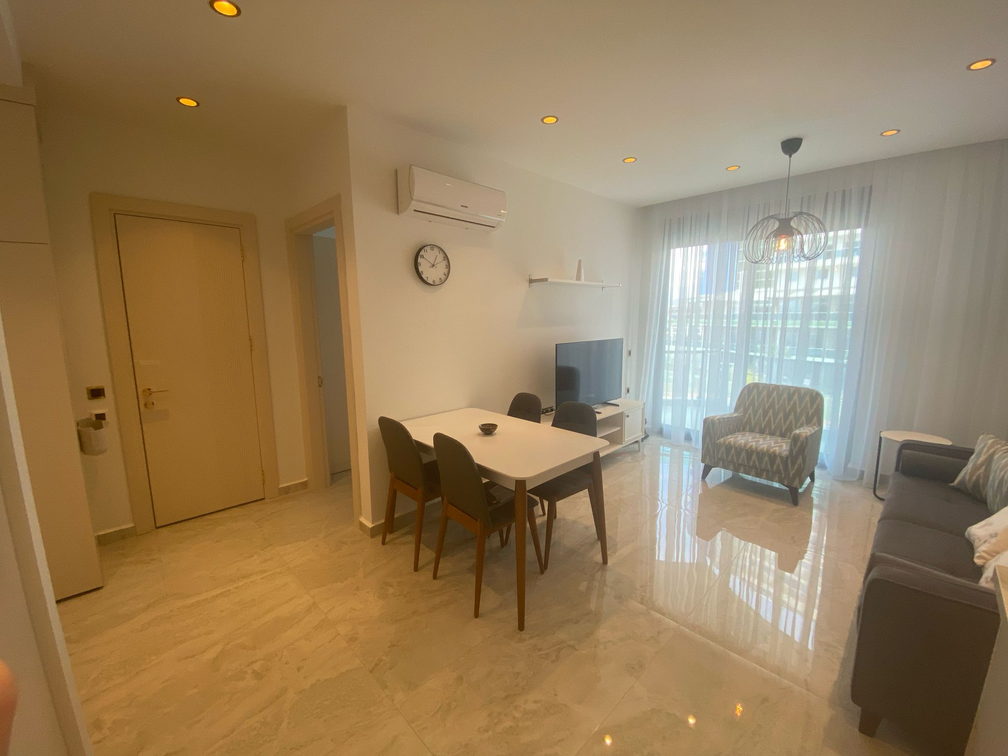 Апартаменты 1+1 рядом с морем в районе Тосмур. - Фото 41