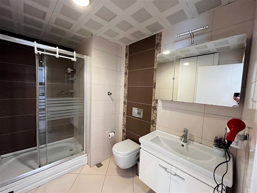 Уютная квартира планировкой 1+1 в Джикджилли. - Фото 13