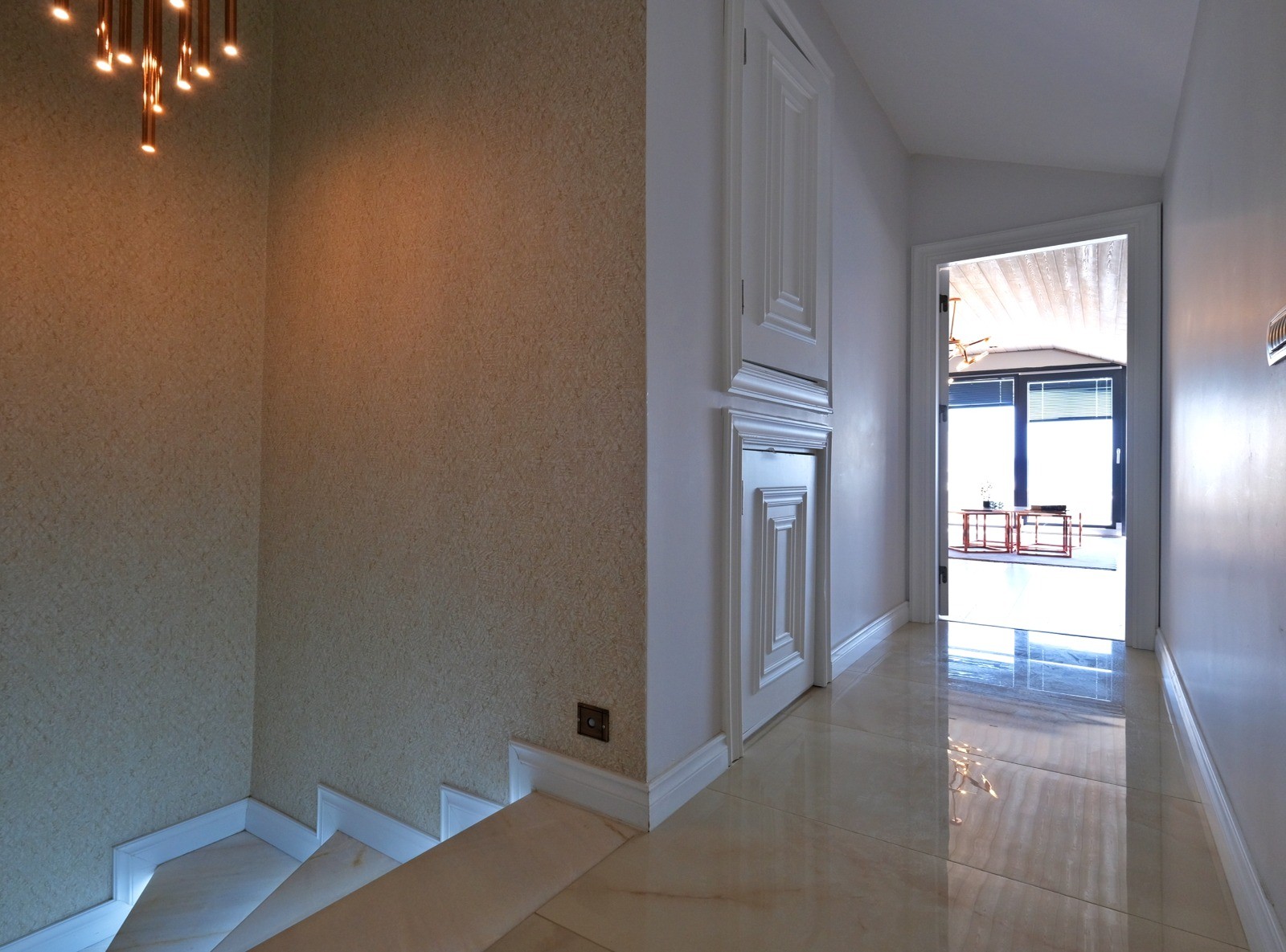 Элитные виллы 6+3 в Бююкчекмедже с панорамным видом на море. - Фото 53