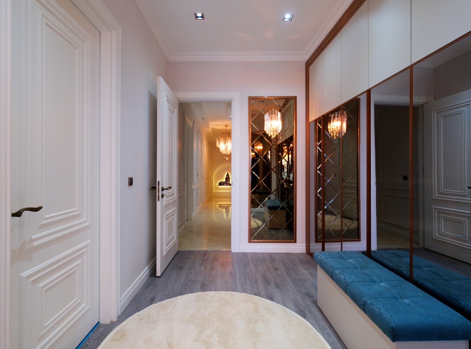 Элитные виллы 6+3 в Бююкчекмедже с панорамным видом на море. - Фото 44