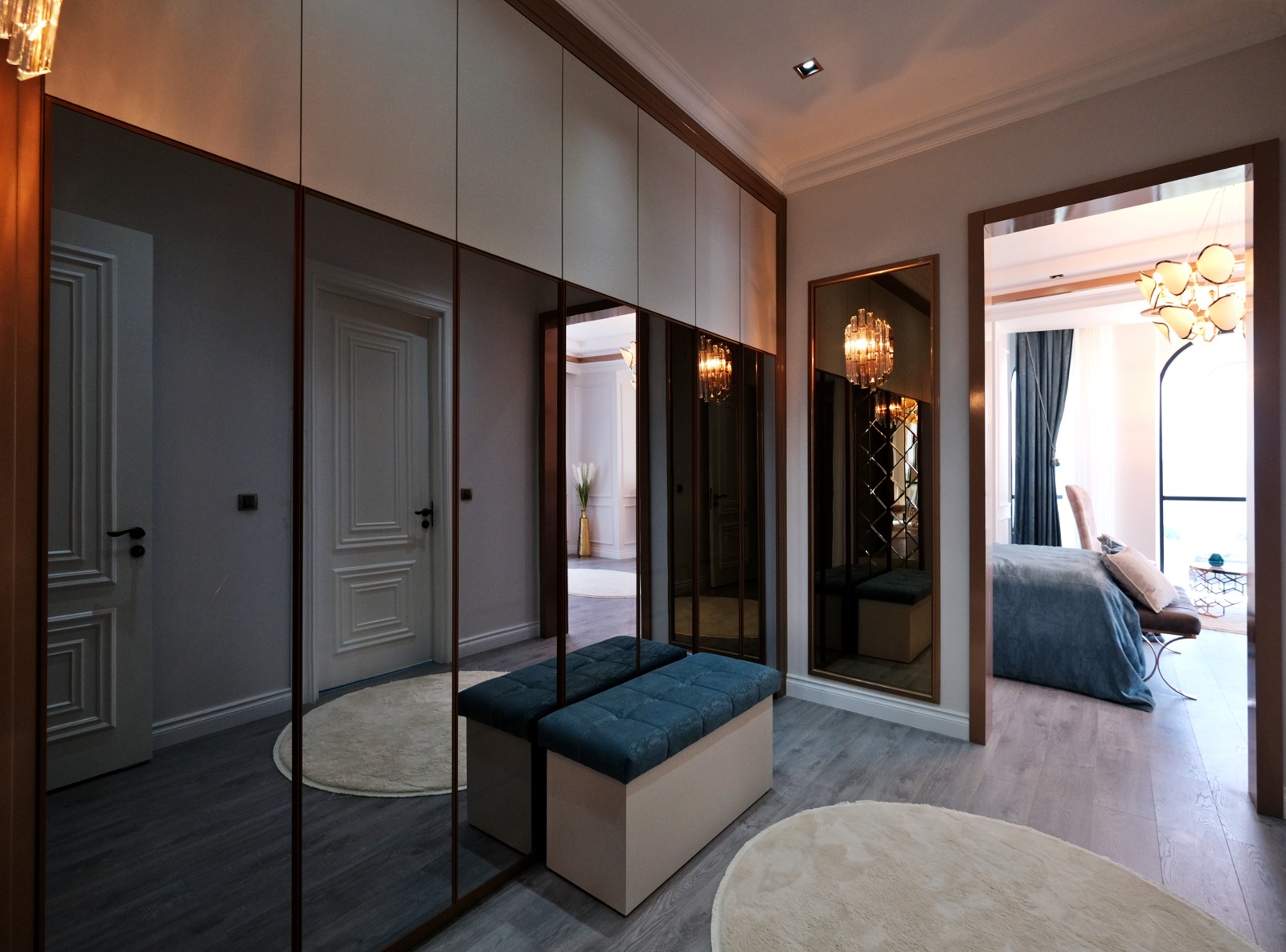 Элитные виллы 6+3 в Бююкчекмедже с панорамным видом на море. - Фото 45