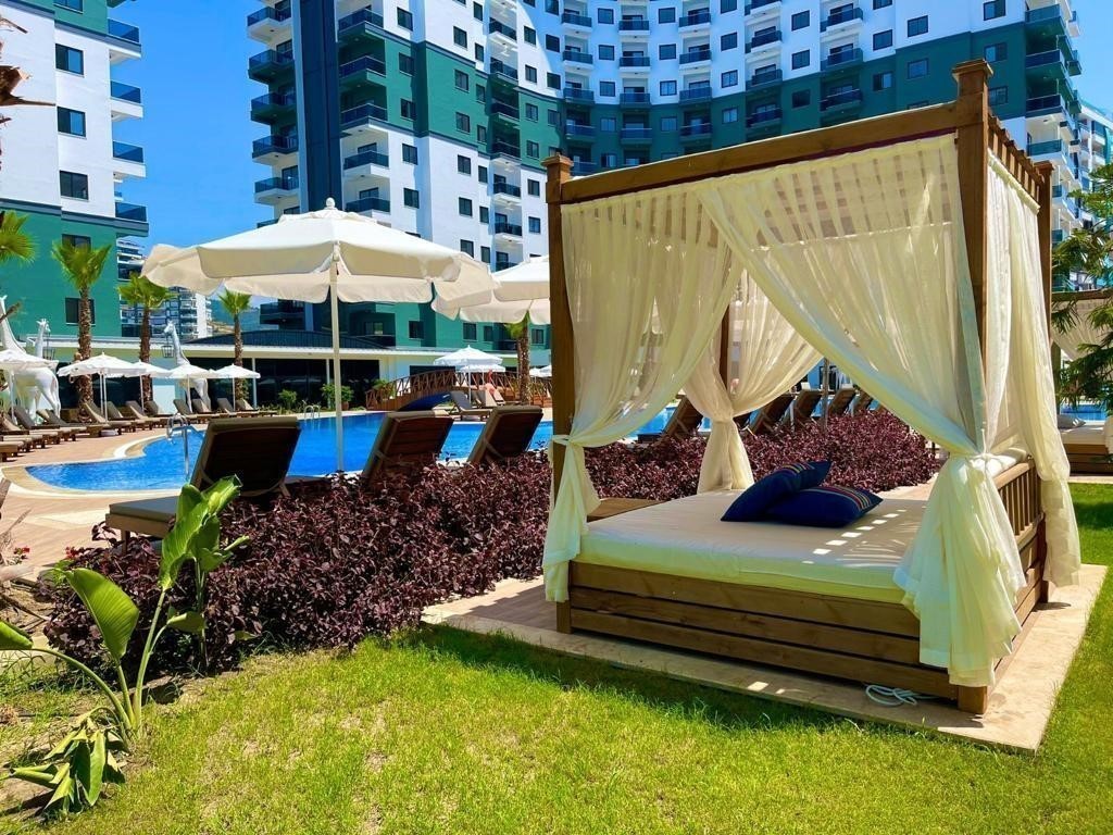 Меблированные апартаменты 1+1, 55 м² на 9 этаже в Махмутларе, в комплексе с развитой инфраструктурой. - Фото 5