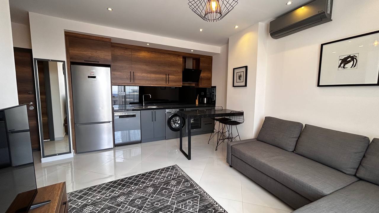 Меблированные апартаменты 1+1, 55 м² на 10 этаже в Махмутларе, в комплексе с развитой инфраструктурой. - Фото 21