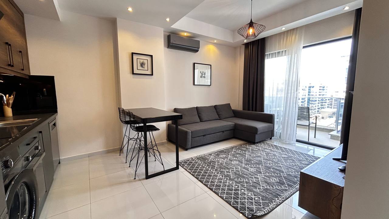 Меблированные апартаменты 1+1, 55 м² на 9 этаже в Махмутларе, в комплексе с развитой инфраструктурой. - Фото 18