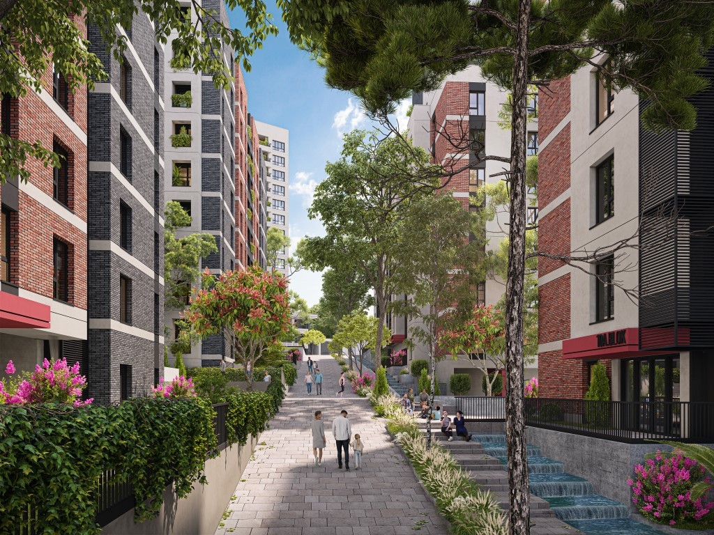 Новый современный жилой комплекс с различными планировками в районе Багджылар, Стамбул. - Фото 3