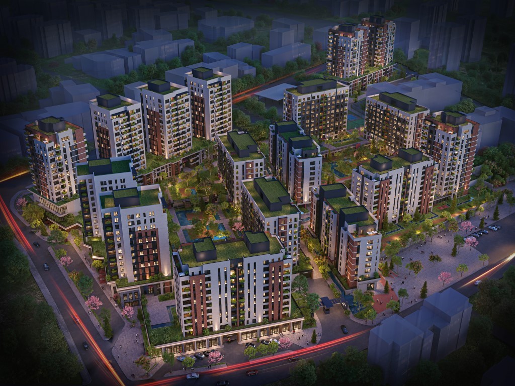 Новый современный жилой комплекс с различными планировками в районе Багджылар, Стамбул. - Фото 12