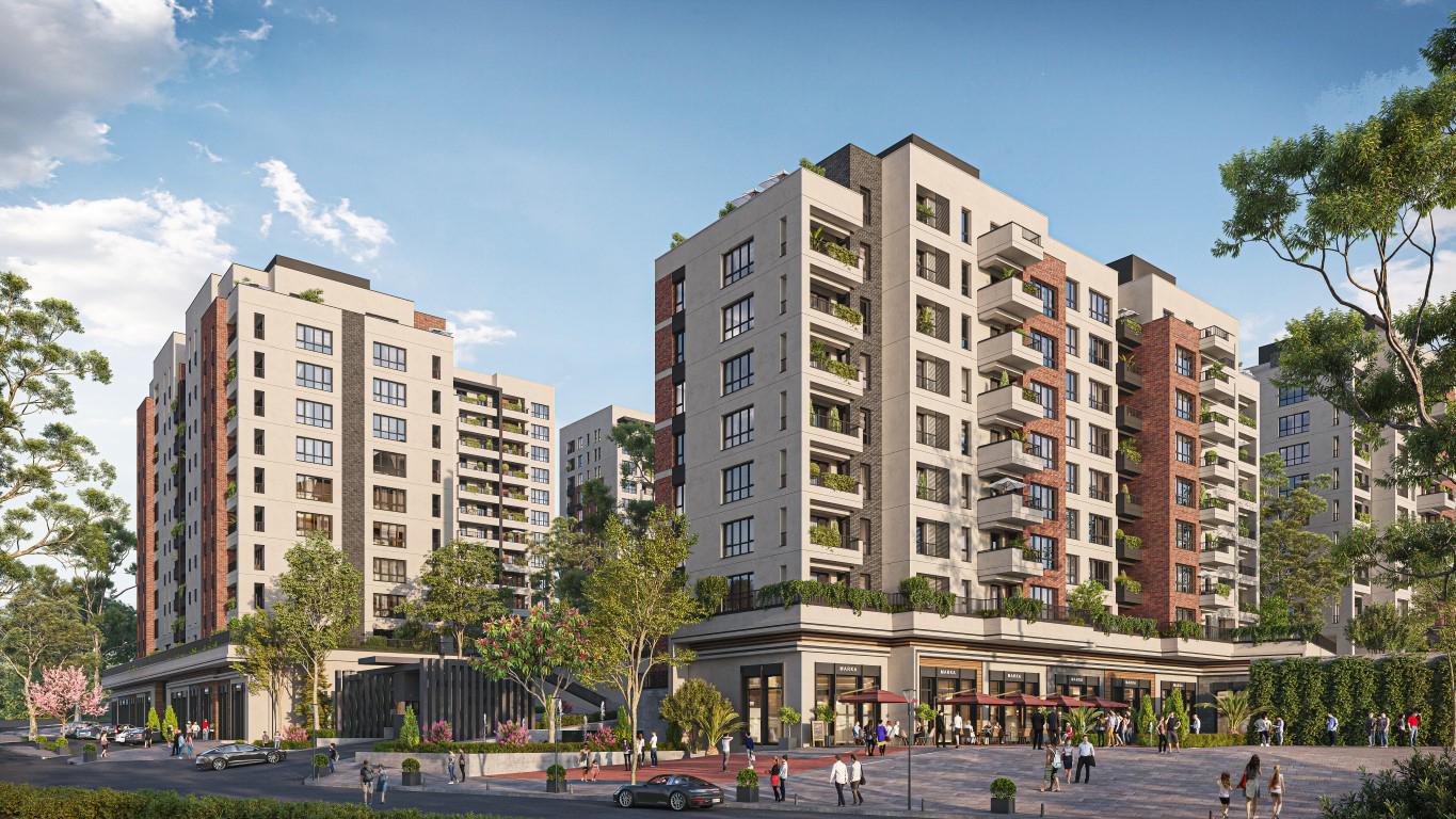 Новый современный жилой комплекс с различными планировками в районе Багджылар, Стамбул. - Фото 2