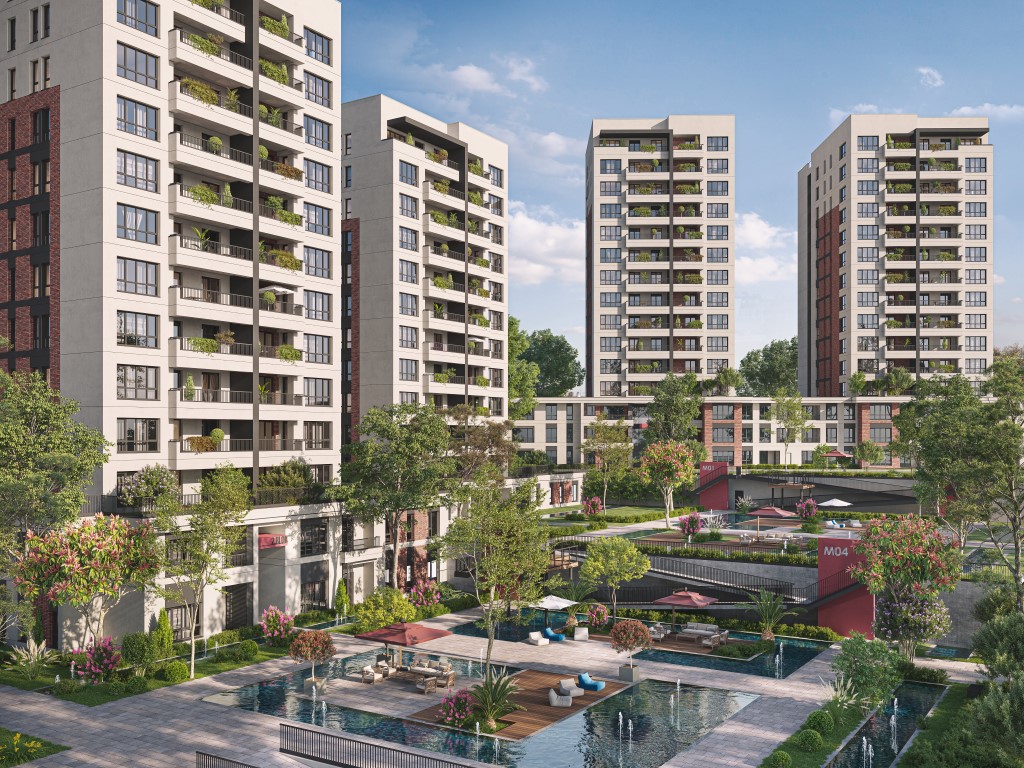 Новый современный жилой комплекс с различными планировками в районе Багджылар, Стамбул. - Фото 4