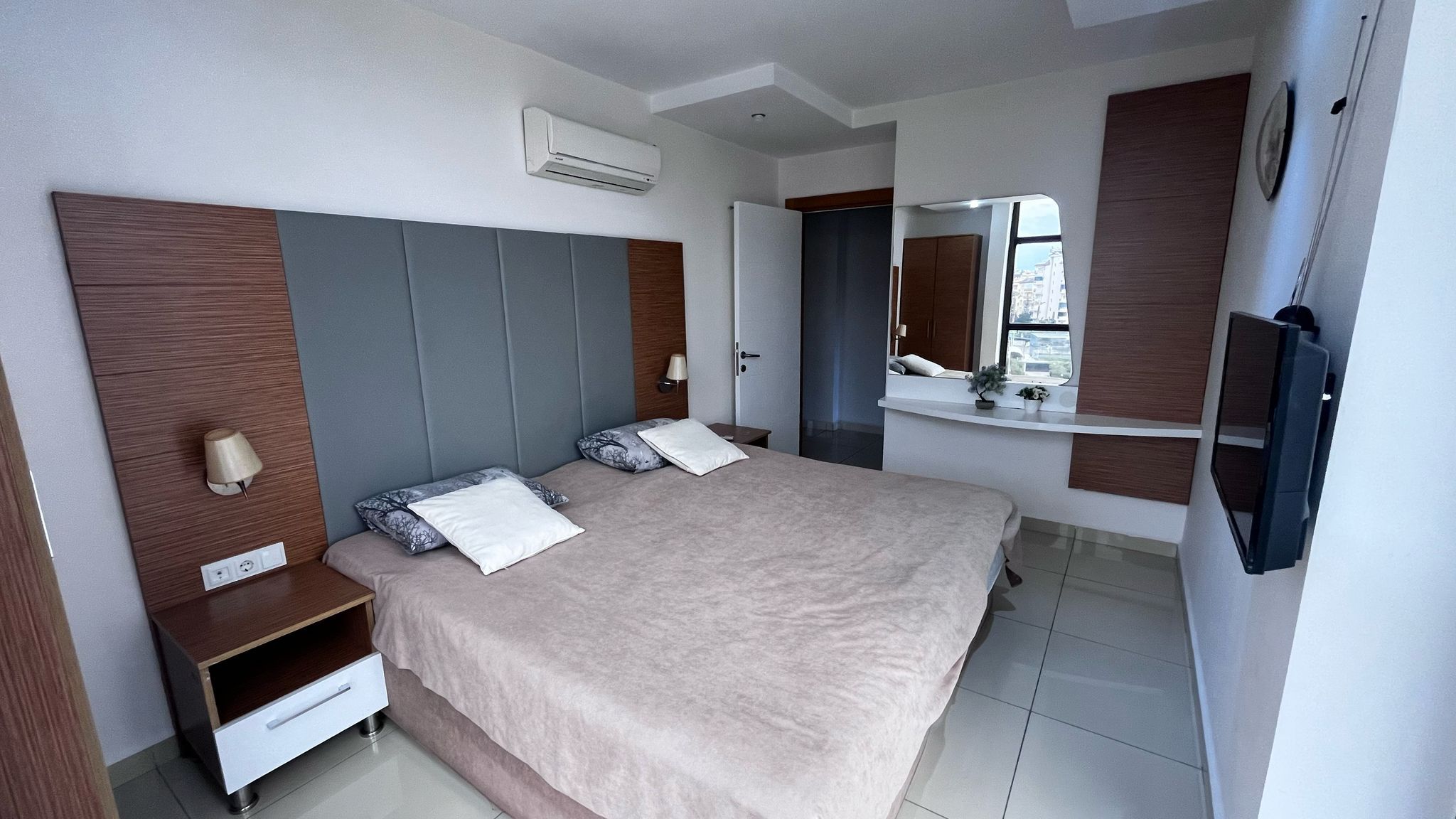 Просторная трехкомнатная квартира в районе Джикджилли. - Фото 15