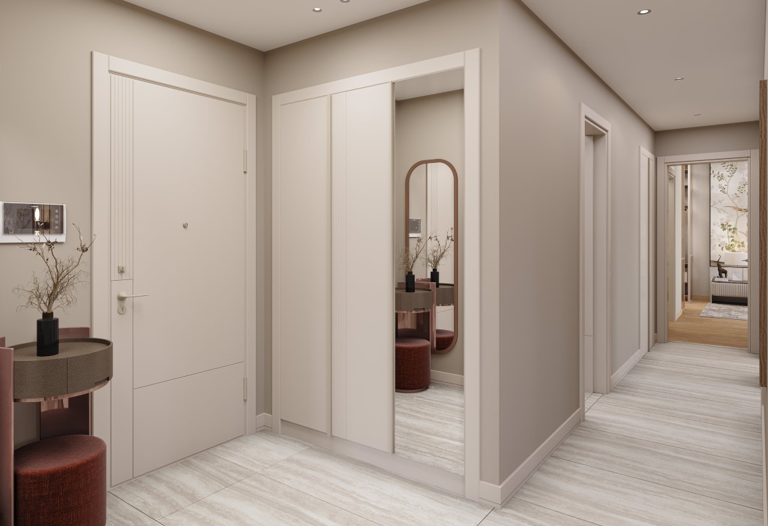 Современный жилой комплекс в районе Кючюкчекмедже Стамбул. - Фото 14