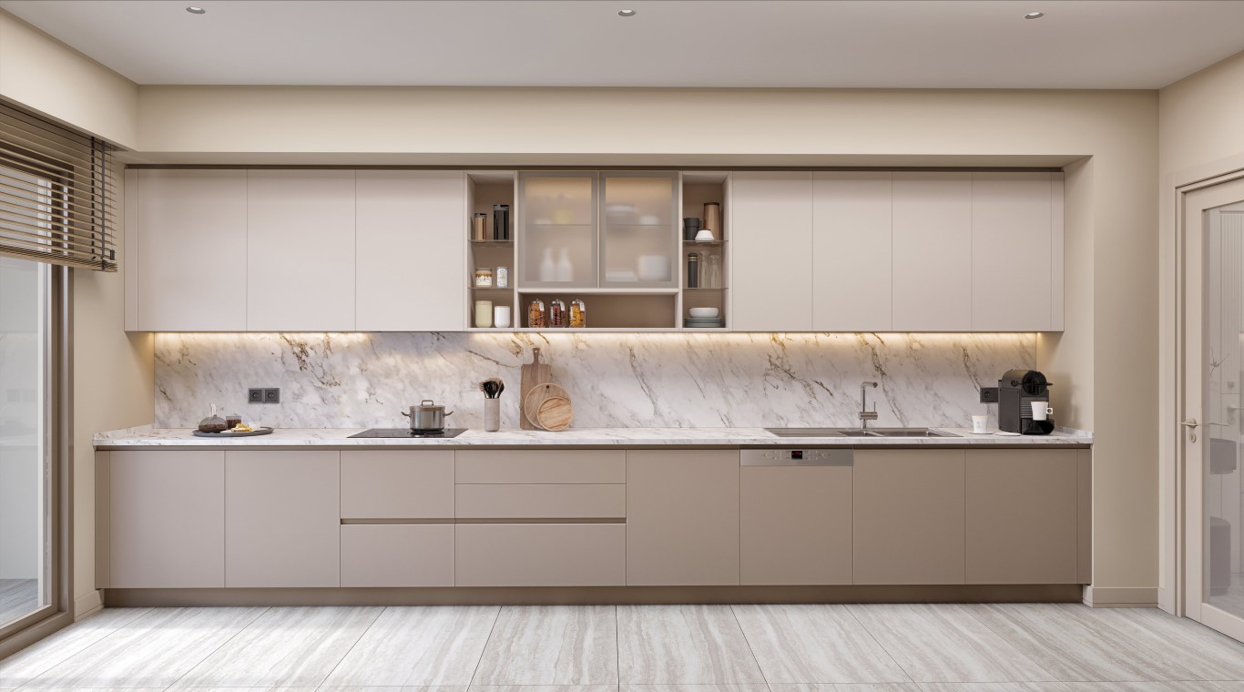 Современный жилой комплекс в районе Кючюкчекмедже Стамбул. - Фото 16