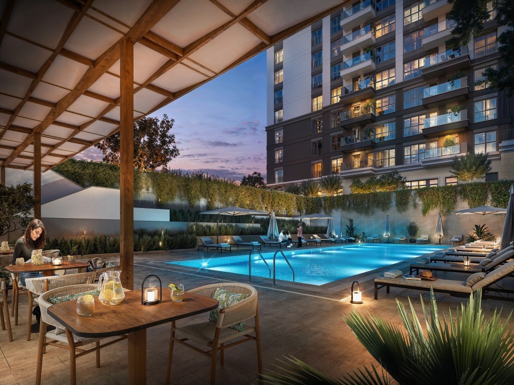 Современный жилой комплекс в районе Кючюкчекмедже Стамбул. - Фото 7