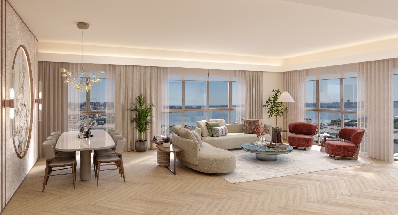 Современный жилой комплекс в районе Кючюкчекмедже Стамбул. - Фото 18