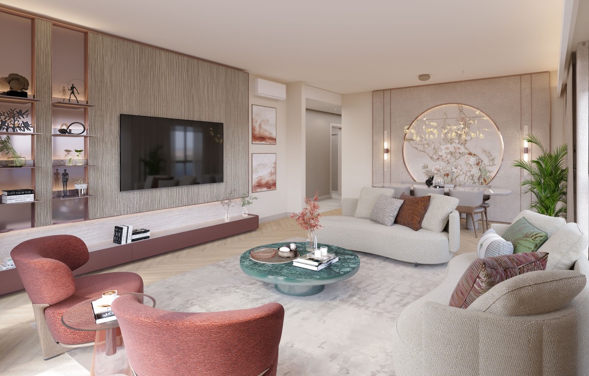 Современный жилой комплекс в районе Кючюкчекмедже Стамбул. - Фото 19