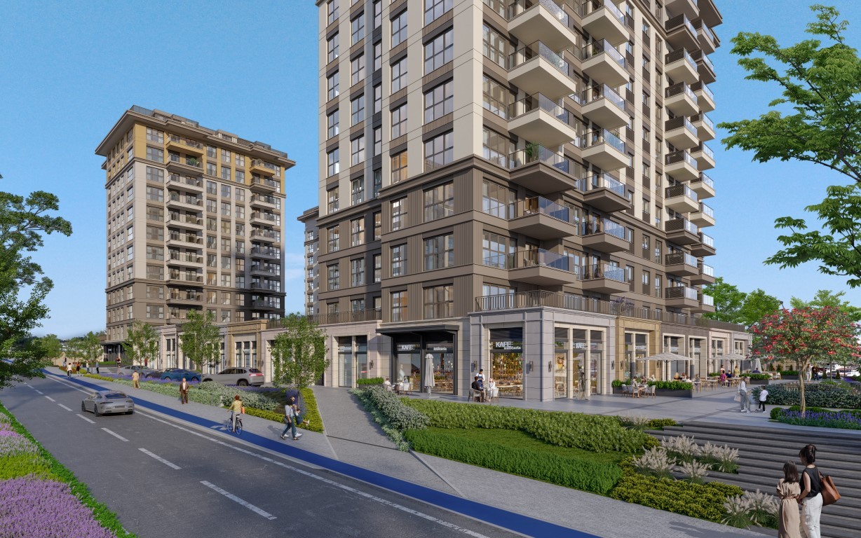 Современный жилой комплекс в районе Кючюкчекмедже Стамбул. - Фото 4