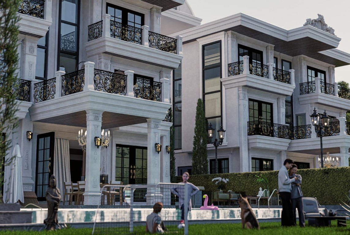 Просторная вилла с панорамным видом на море в районе Тепе, Аланья.  - Фото 5