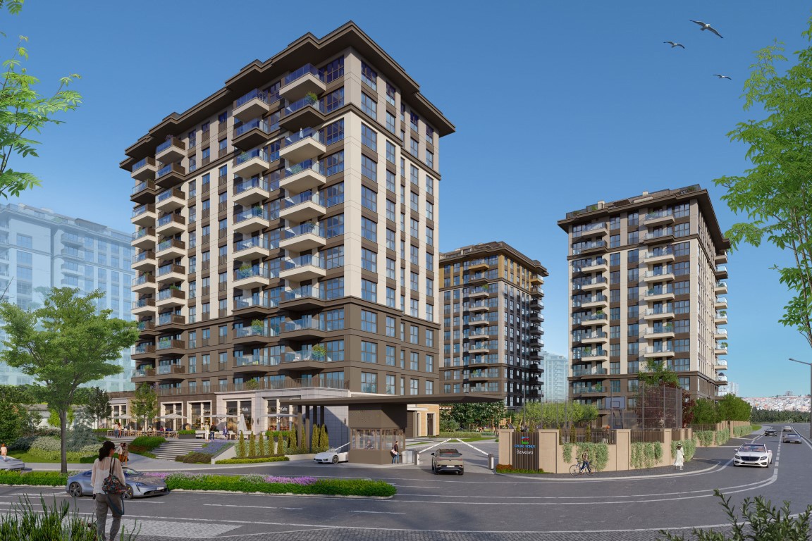 Современный жилой комплекс в районе Кючюкчекмедже Стамбул. - Фото 3