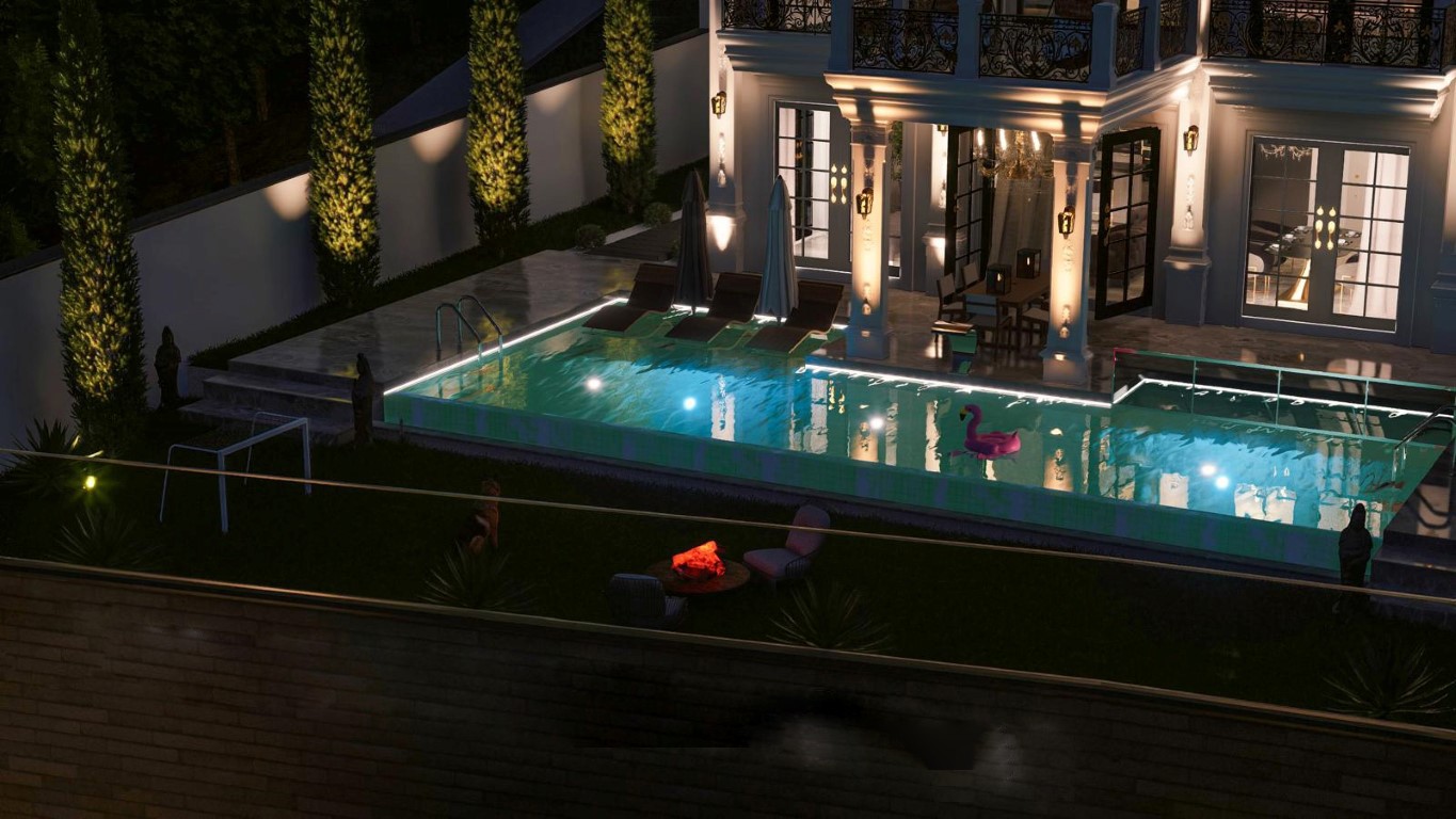 Просторная вилла с панорамным видом на море в районе Тепе, Аланья.  - Фото 8