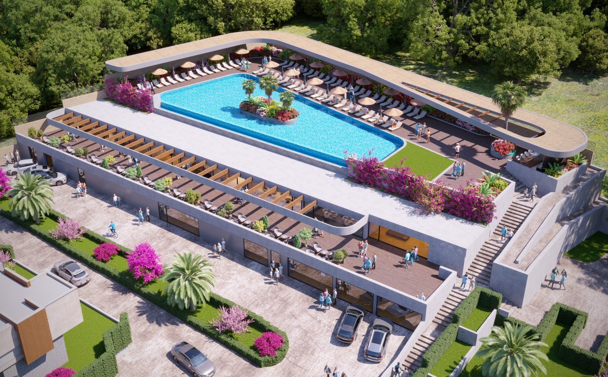 Просторные виллы в Бодруме с частным садом, бассейном и круглосуточной охраной. - Фото 2