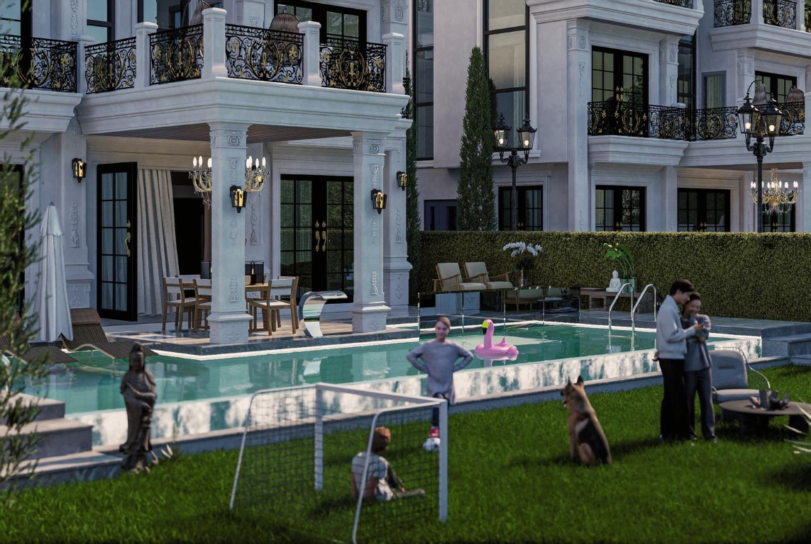 Просторная вилла с панорамным видом на море в районе Тепе, Аланья.  - Фото 6