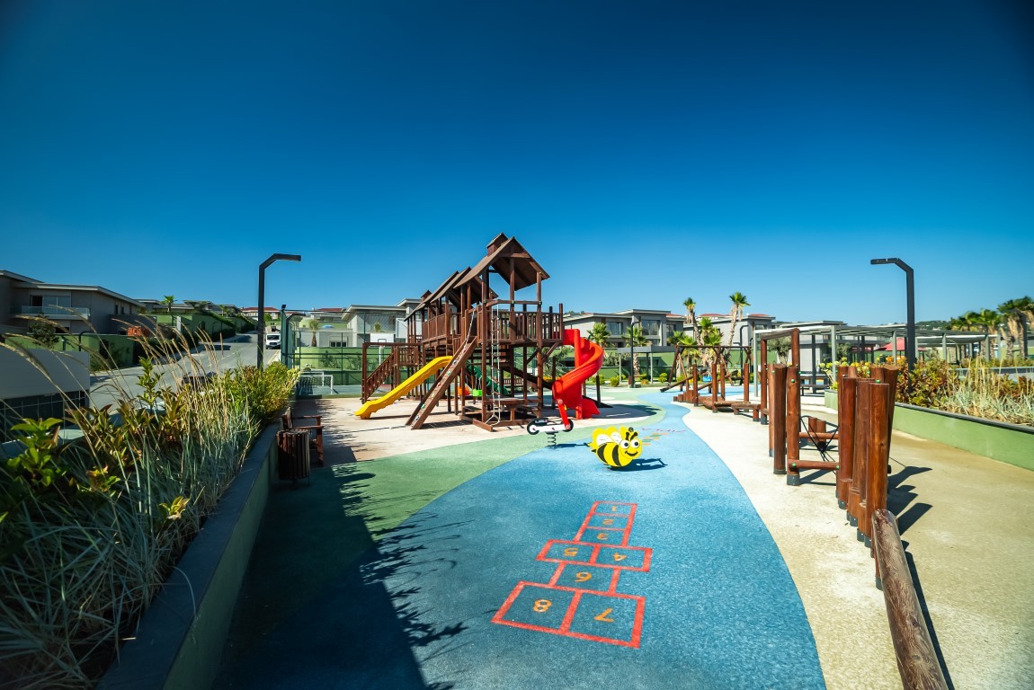 Комплекс роскошных вилл в районе Бюючекмедже Стамбул. - Фото 46