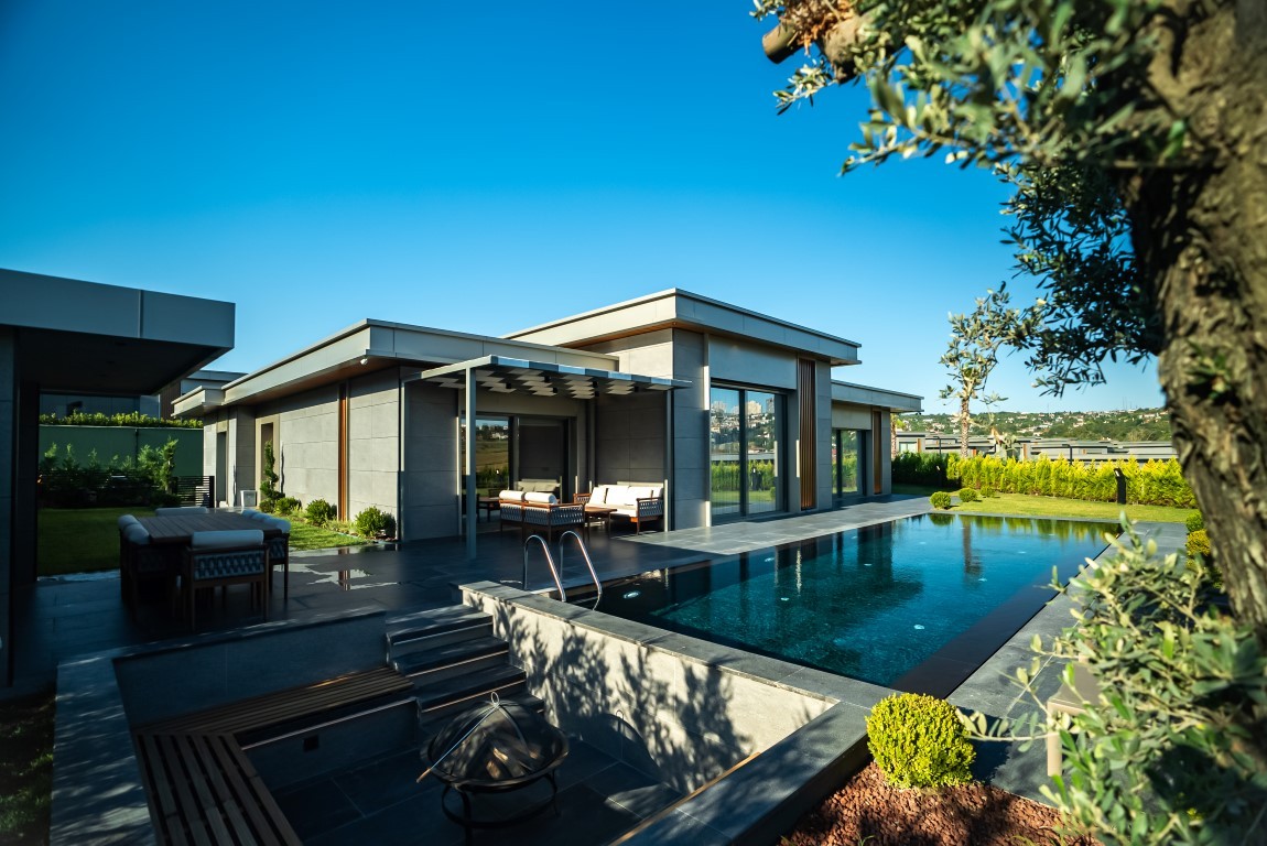 Комплекс роскошных вилл в районе Бюючекмедже Стамбул.