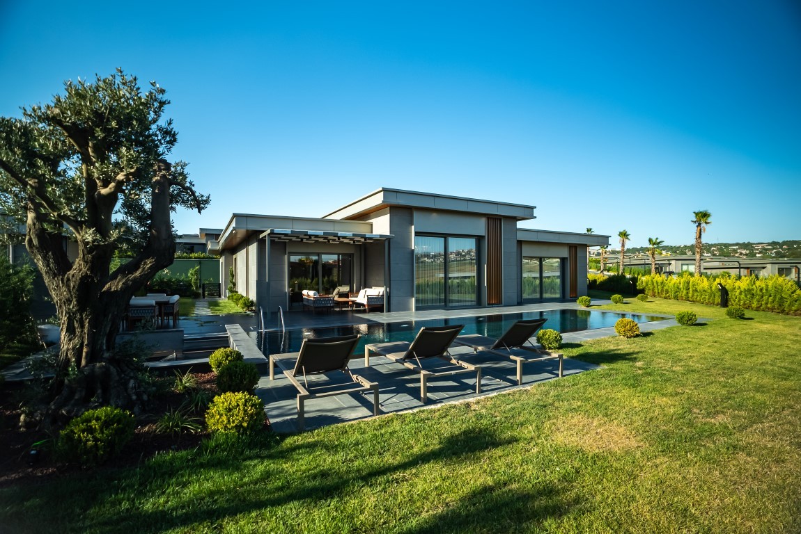 Комплекс роскошных вилл в районе Бюючекмедже Стамбул. - Фото 2