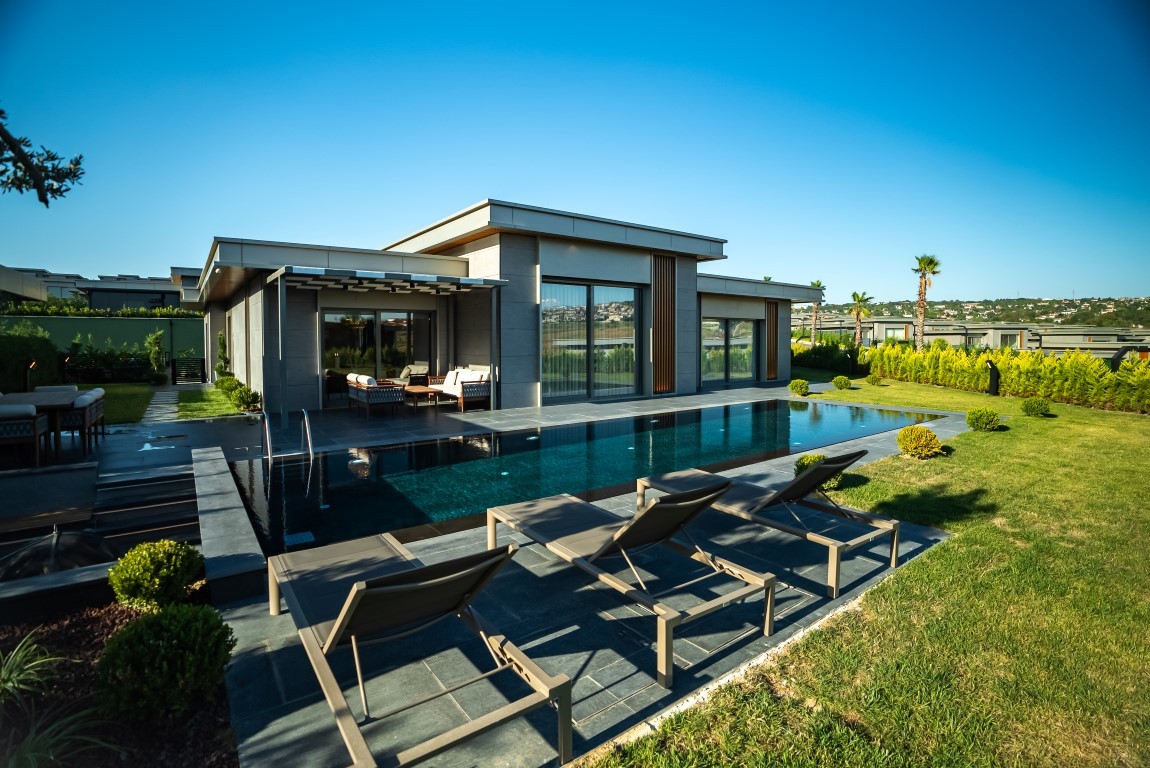 Комплекс роскошных вилл в районе Бюючекмедже Стамбул. - Фото 5