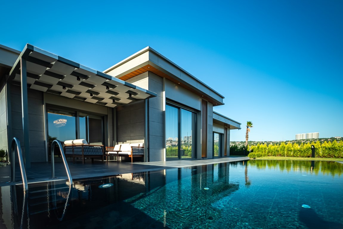 Комплекс роскошных вилл в районе Бюючекмедже Стамбул. - Фото 4