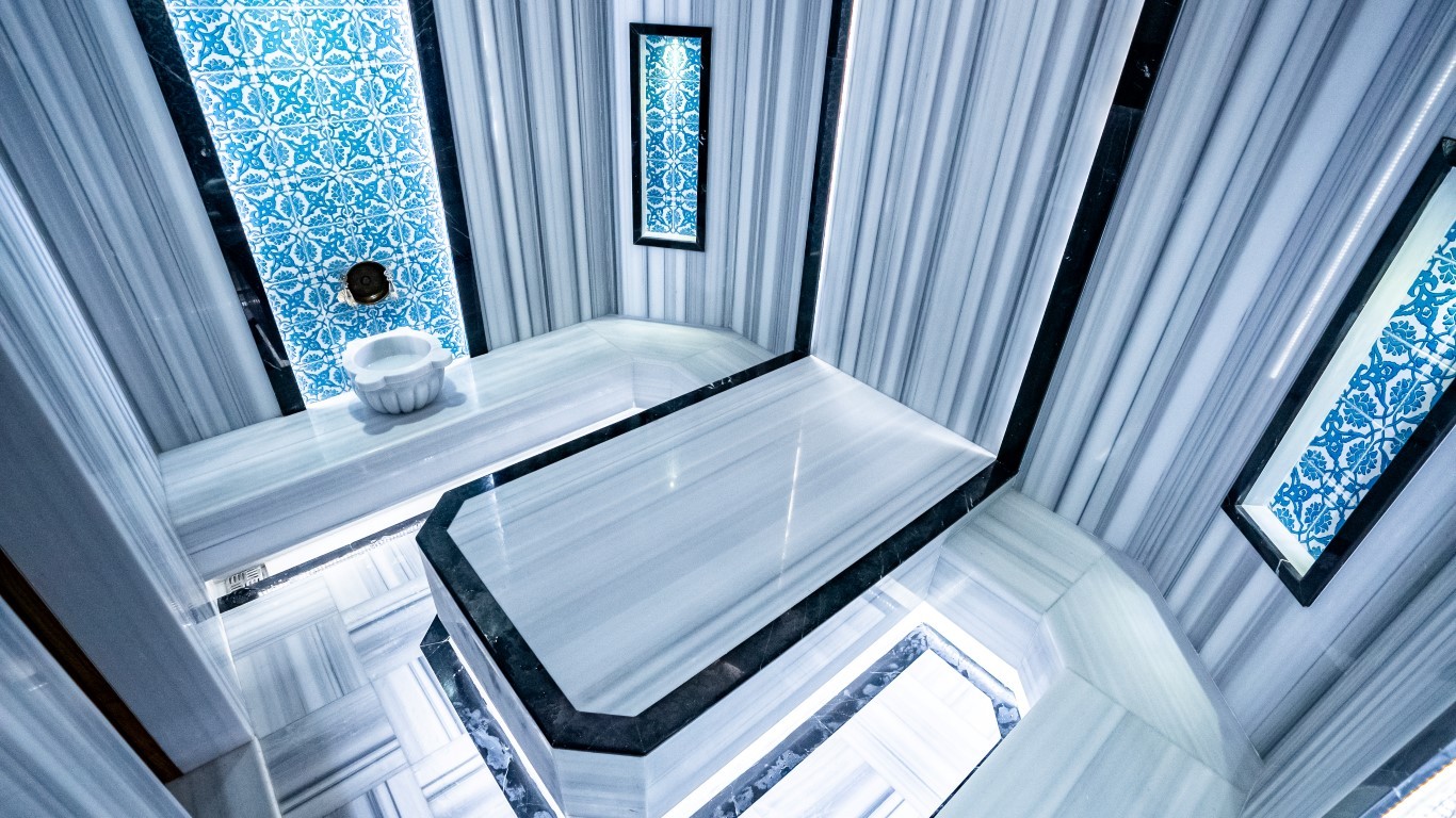 Комплекс роскошных вилл в районе Бюючекмедже Стамбул. - Фото 60