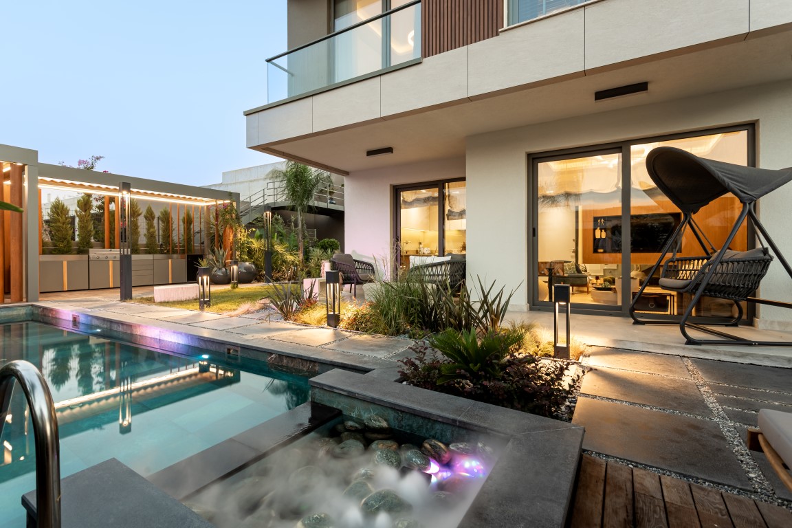 Просторные виллы в Бодруме с частным садом, бассейном и круглосуточной охраной. - Фото 41