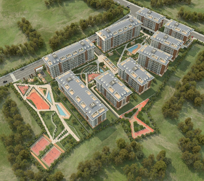 Современный жилой комплекс в центре Стамбула для комфортного проживания в сердце района Зейтинбурну. - Фото 24