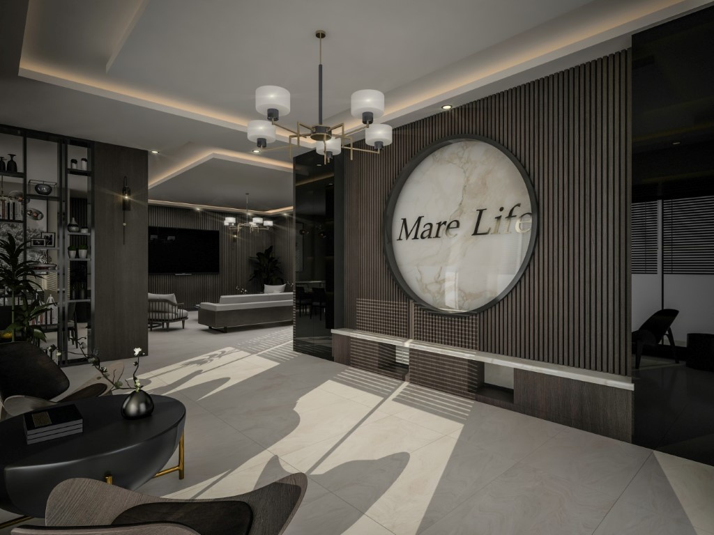 Современный жилой комплекс на стадии строительства в районе  Тосмур, Аланья. - Фото 21