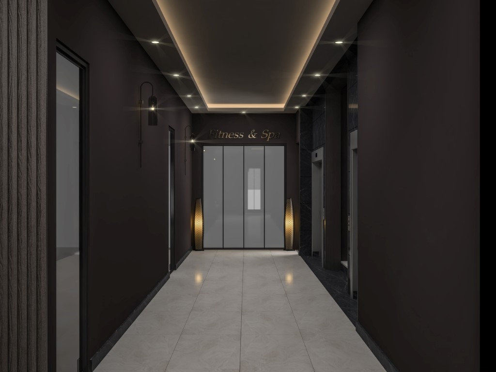 Современный жилой комплекс на стадии строительства в районе  Тосмур, Аланья. - Фото 26