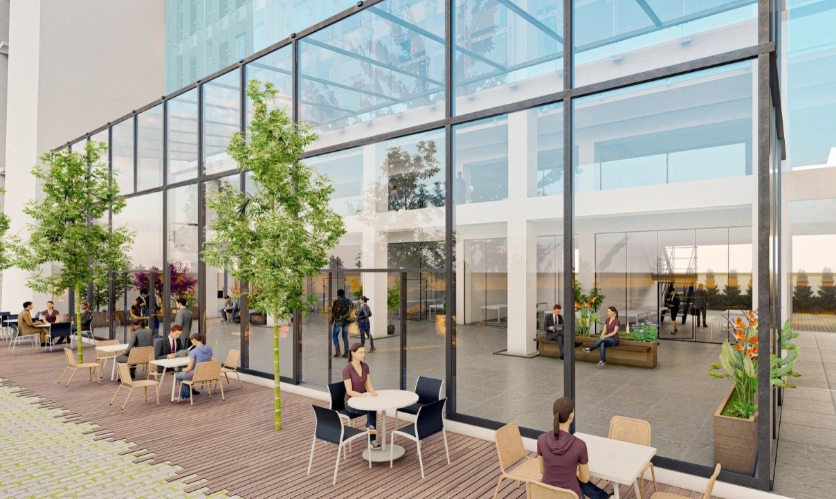 Современный офисный центр бизнес-класса на стадии строительства в районе Коджаэли Измит. - Фото 3