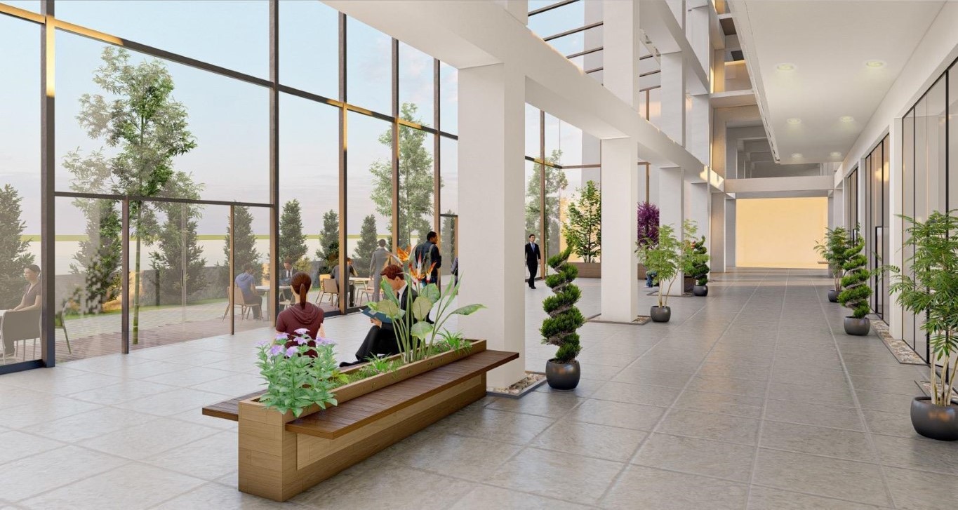 Современный офисный центр бизнес-класса на стадии строительства в районе Коджаэли Измит. - Фото 4