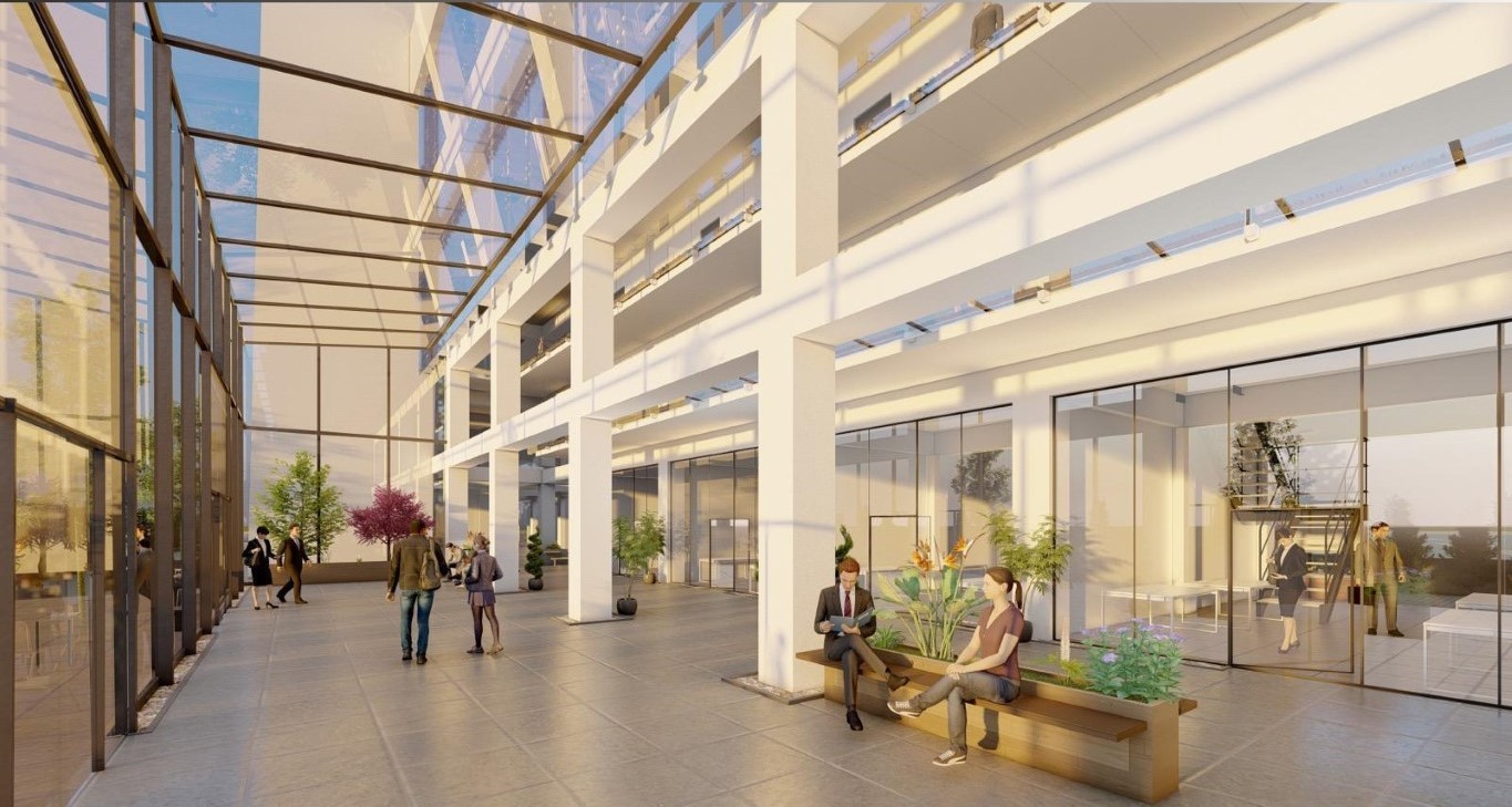 Современный офисный центр бизнес-класса на стадии строительства в районе Коджаэли Измит. - Фото 5