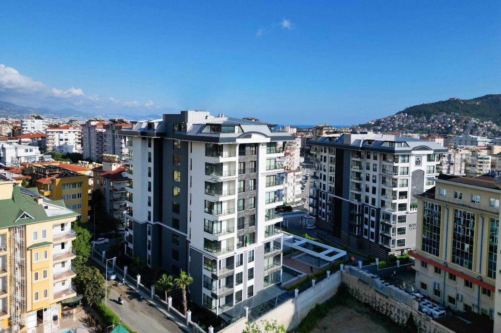 Двухуровневый пентхаус планировкой 3+1 с видом на Кале в районе пляжа Клеопатра.  - Фото 25