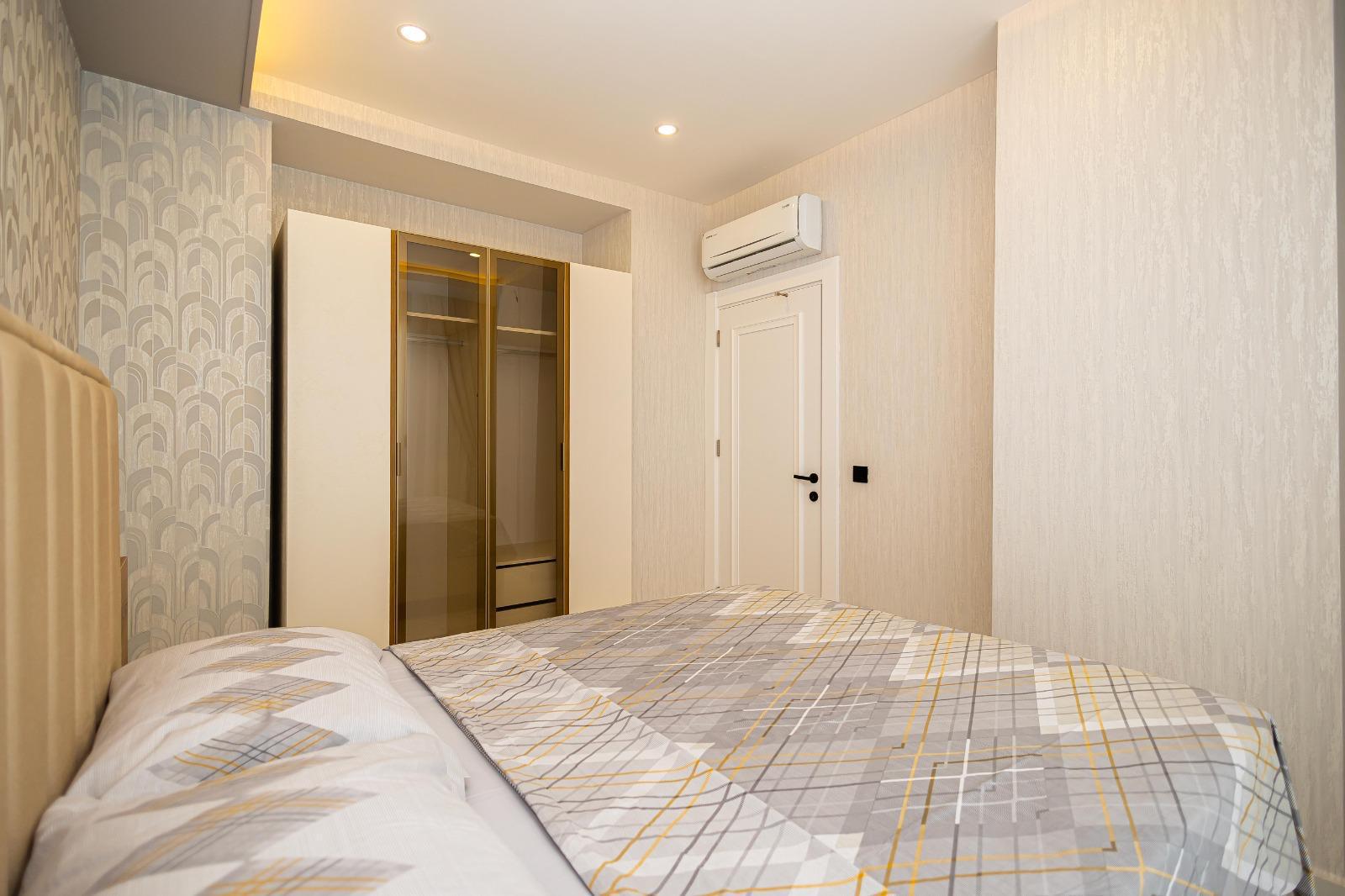 Двухкомнатная  квартира в новом современном жилом комплексе района пляжа Клеопатра.  - Фото 16