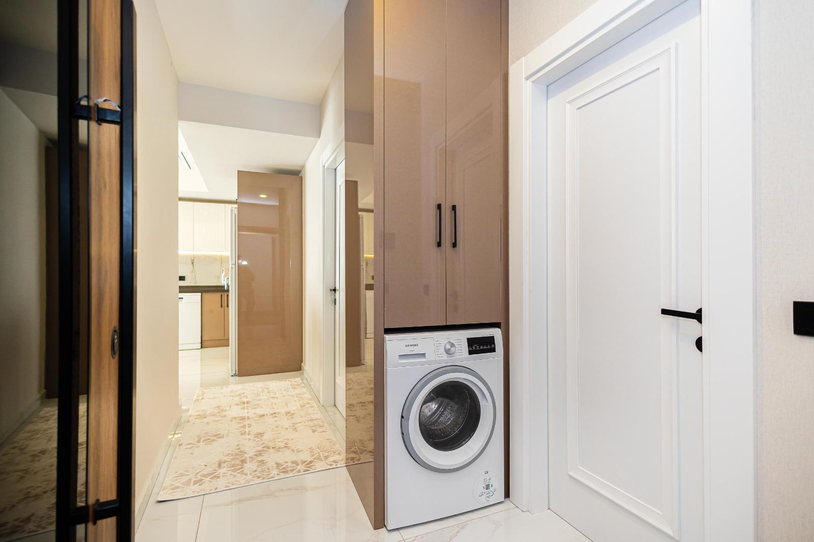 Двухкомнатная  квартира в новом современном жилом комплексе района пляжа Клеопатра.  - Фото 12