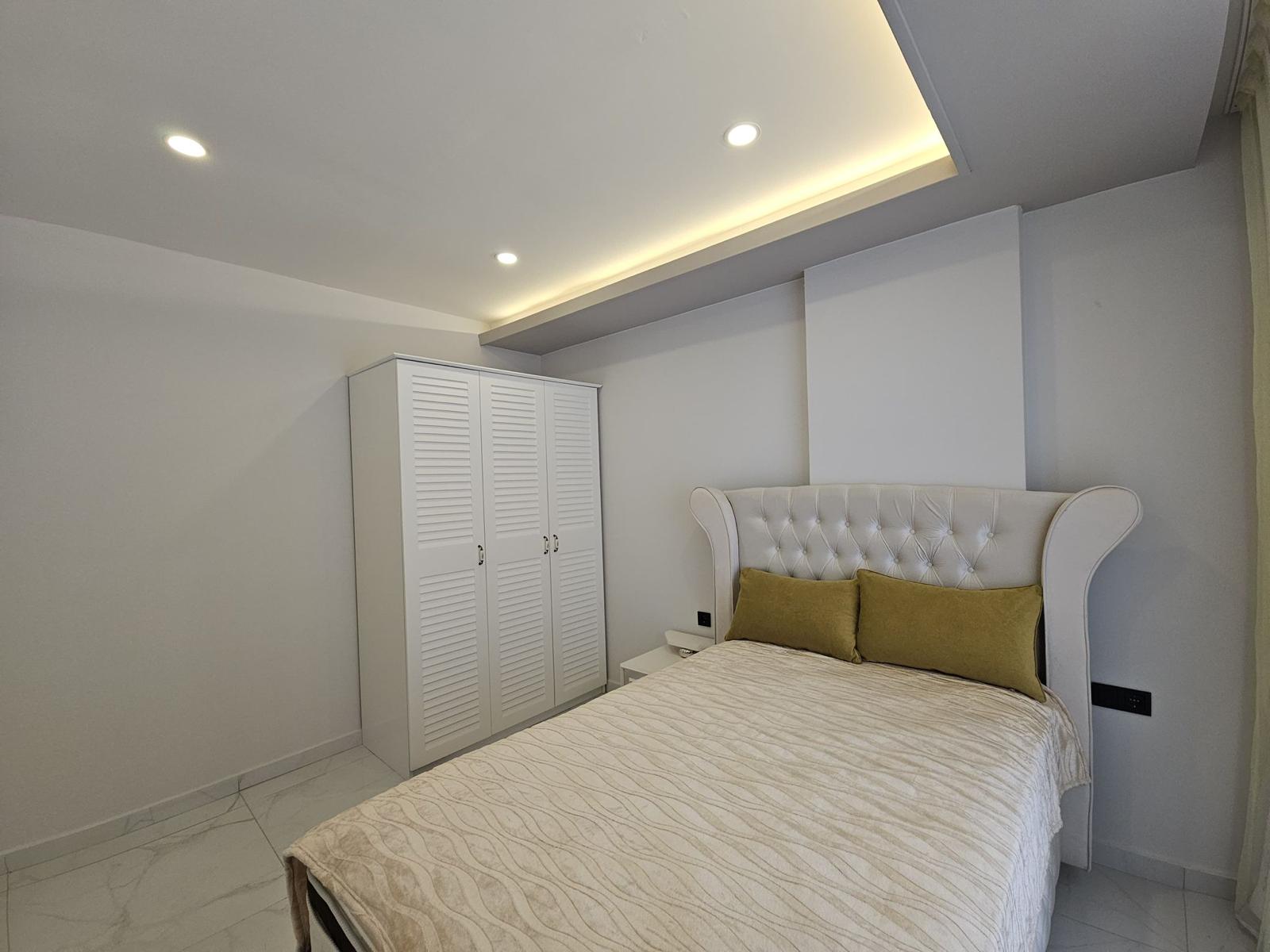 Двухуровневый пентхаус планировкой 3+1 с видом на Кале в районе пляжа Клеопатра.  - Фото 13