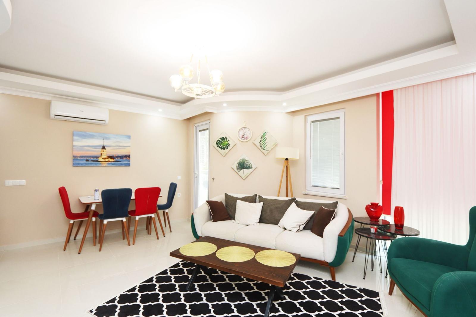 Двухкомнатная квартира в районе знаменитого пляжа Клеопатра  - Фото 23