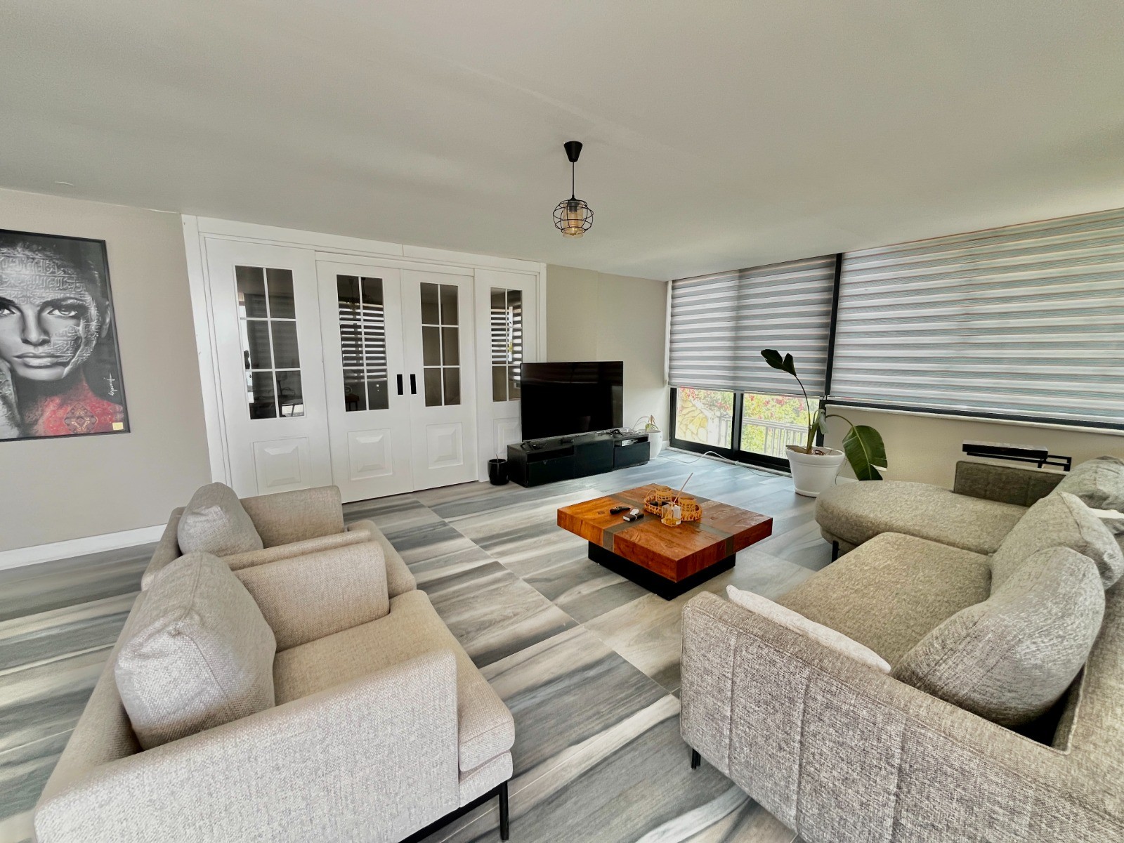 Просторная вилла с панорамным видом на море и крепость  - Фото 43