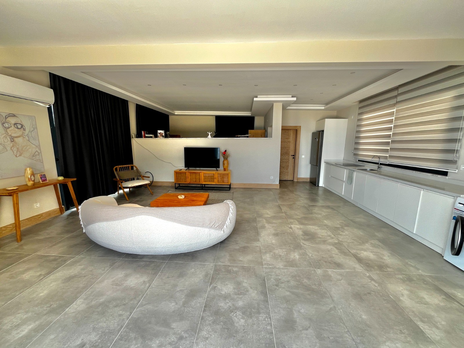 Просторная вилла с панорамным видом на море и крепость  - Фото 49