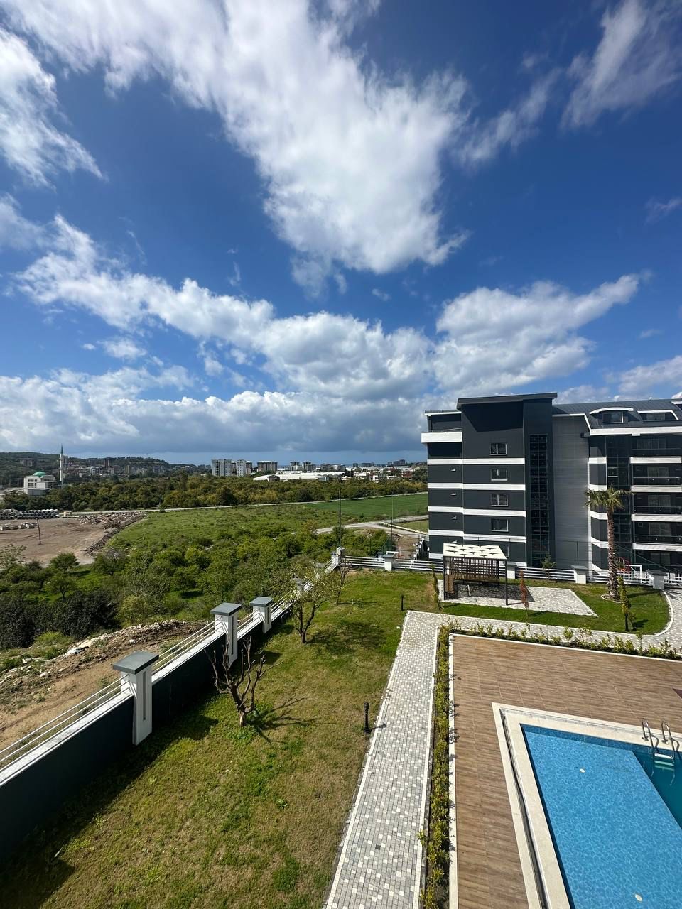 Квартира планировкой 1+1 в районе Демирташ с видом на море  - Фото 17