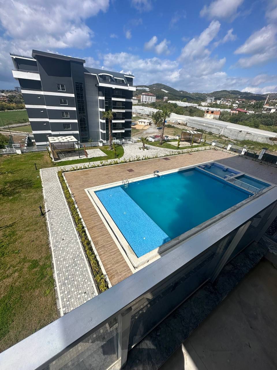 Квартира планировкой 1+1 в районе Демирташ с видом на море  - Фото 18