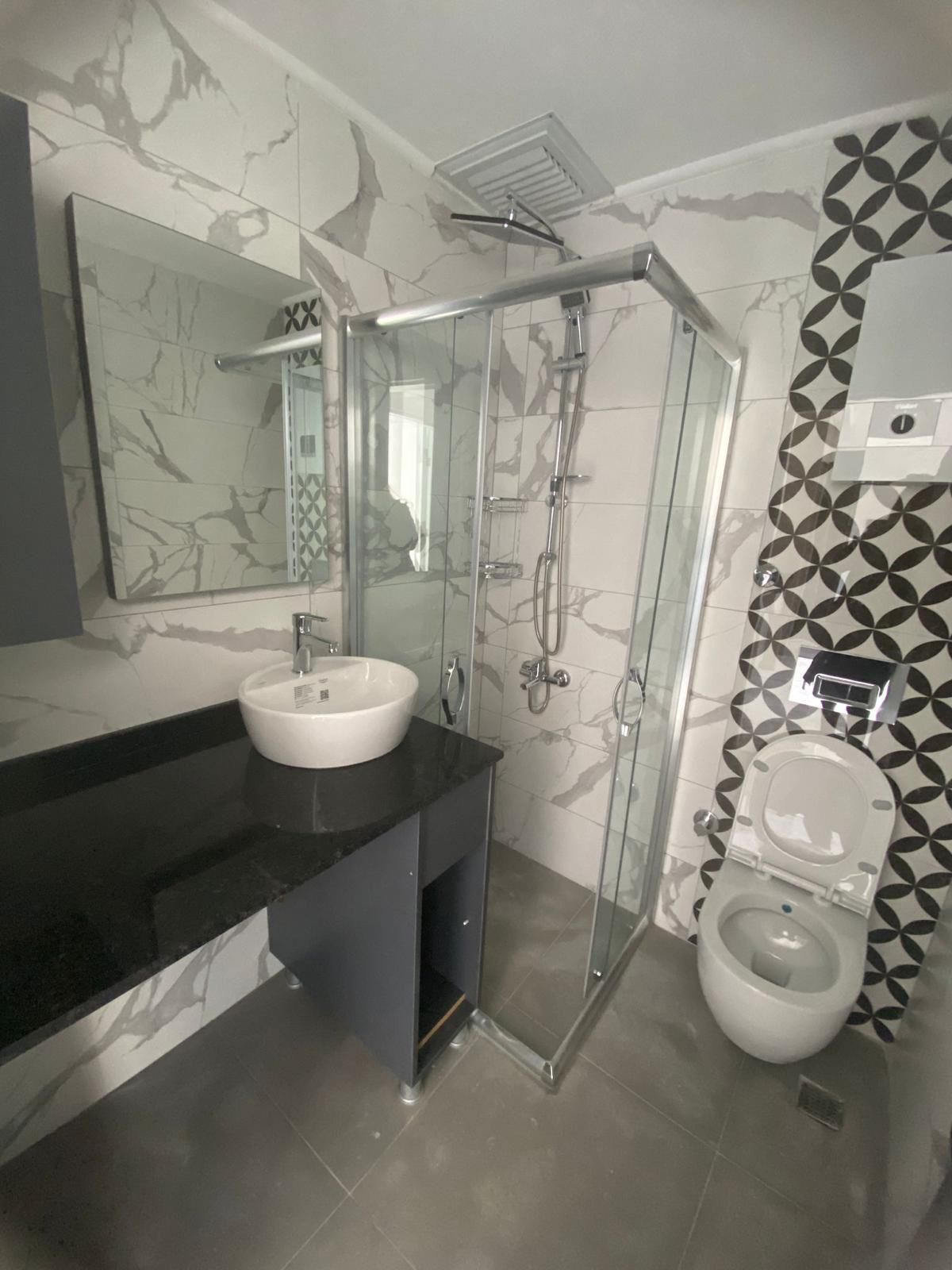 Двухкомнатная квартира без мебели в районе Оба Аланья. - Фото 14