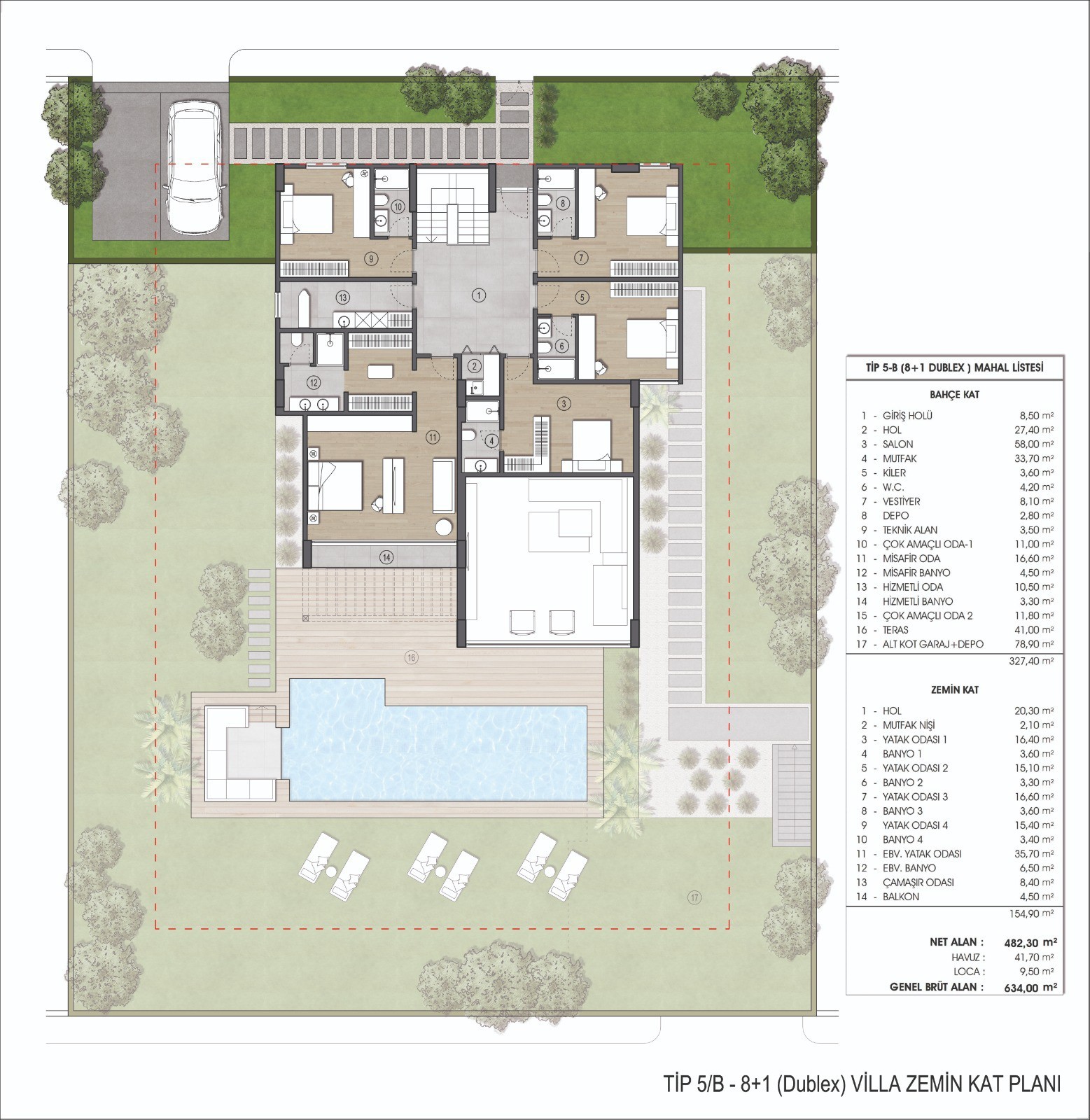 Комплекс роскошных вилл в районе Бюючекмедже Стамбул. - Фото 63