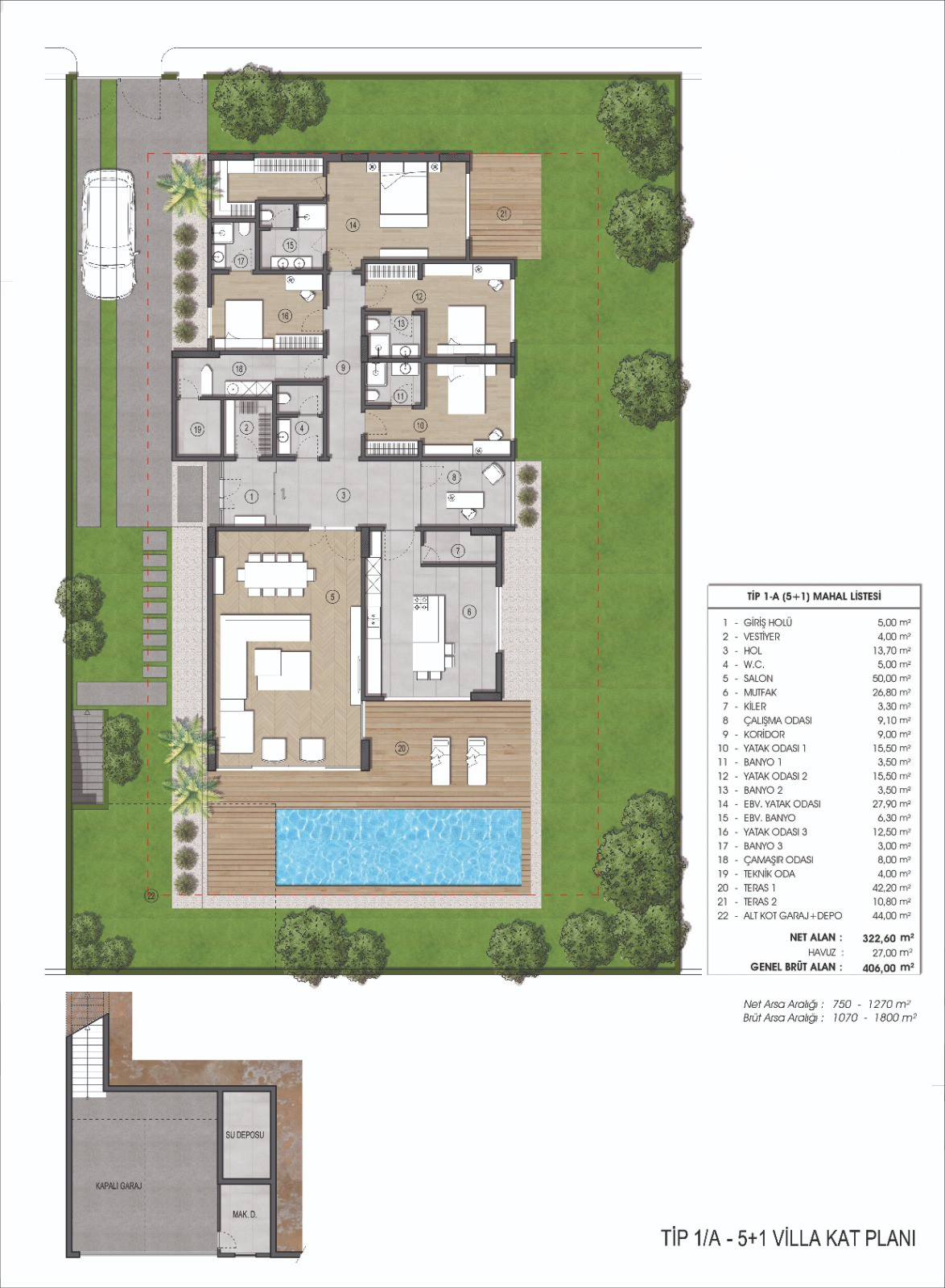 Комплекс роскошных вилл в районе Бюючекмедже Стамбул. - Фото 67